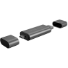 Raidsonic | External card reader with multi-USB connector | External | Micro SDHC, Micro SDXC, microSD 3.0 UHS-I SD, SDHC, SDXC,