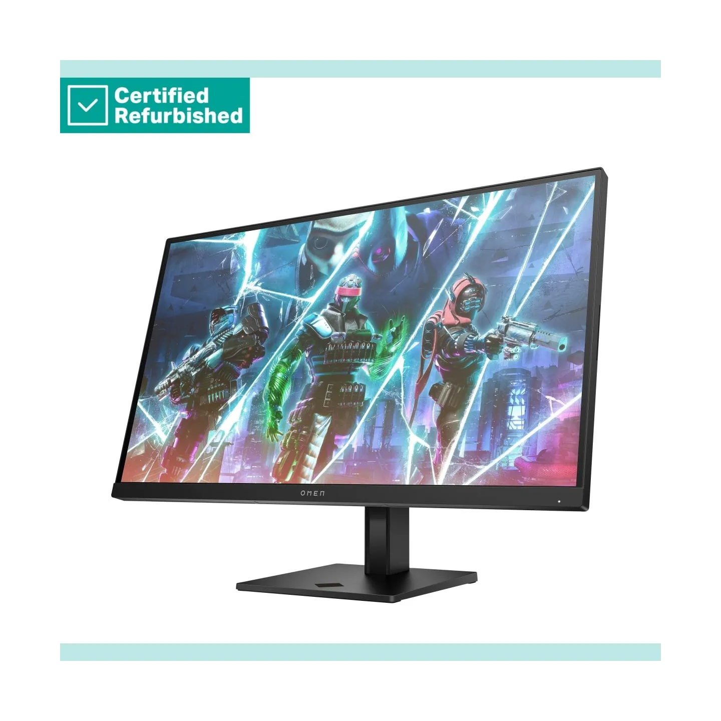 HP RENEW SILVER OMEN by HP 27s FHD Gaming Monitor - 27" 1920x1080 FHD 400-nit 240Hz AG, IPS, 2x HDMI/DisplayPort, 2x USB-A, spea