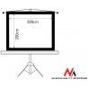 Maclean Projection screen MC-680 112" 1: 1 stand
