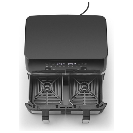Caso Air Fryer | DuoChef | Power 2200 W | Capacity 14 L | Black