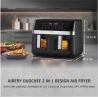 Caso Air Fryer | DuoChef | Power 2200 W | Capacity 14 L | Black