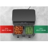 Caso Air Fryer | DuoChef | Power 2200 W | Capacity 14 L | Black