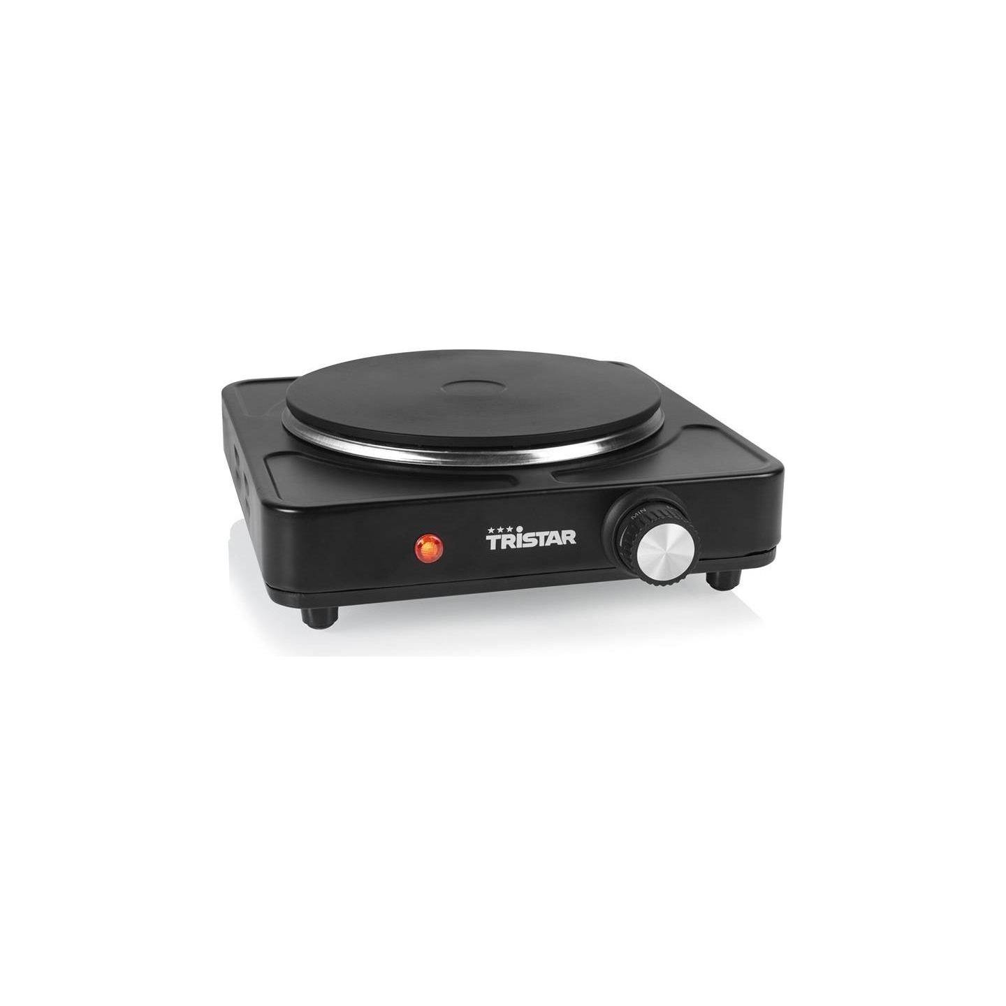 Tristar Table hob | KP-6151 | Number of burners/cooking zones 1 | Black | Electric