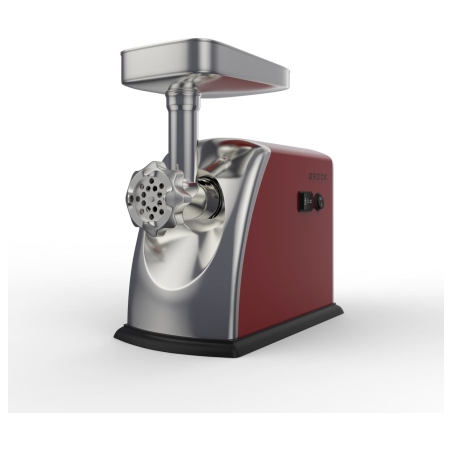Brock MG 1601 RD Meat Grinder 1400W, Red/Steel