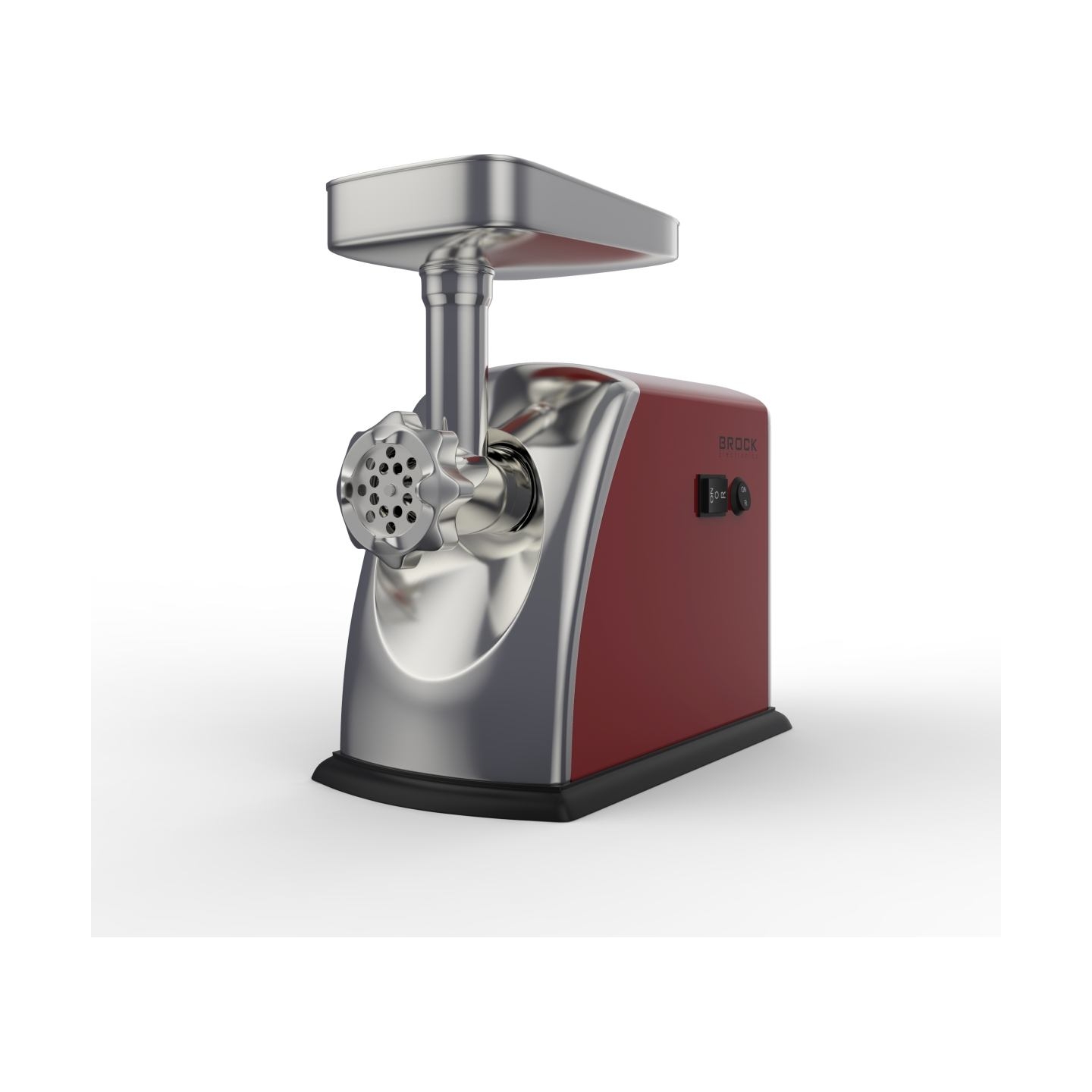 Brock MG 1601 RD Meat Grinder 1400W, Red/Steel