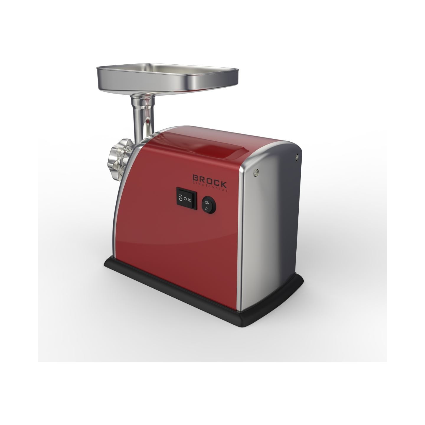 Brock MG 1601 RD Meat Grinder 1400W, Red/Steel