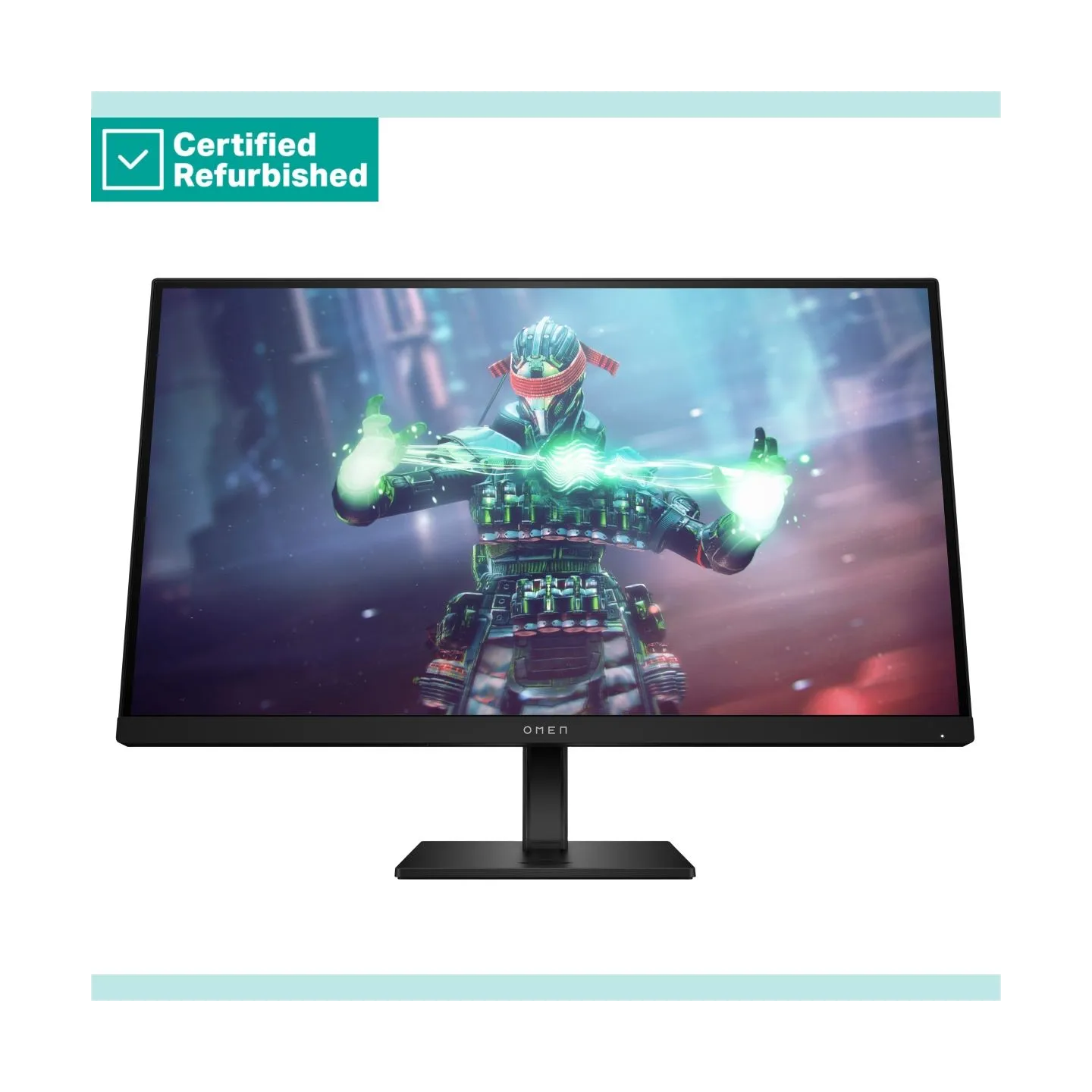 HP RENEW SILVER OMEN by HP 27k UHD Gaming Monitor - 27" 3840x2160 UHD 400-nit 144 Hz AG, IPS, USB-C/2x HDMI/DisplayPort, 2x USB-