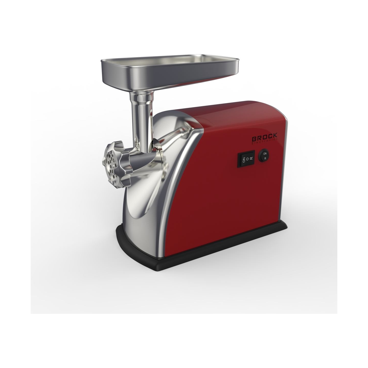 Brock MG 1601 RD Meat Grinder 1400W, Red/Steel