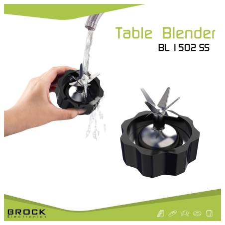 Brock BL 1502 SS Hand Mixer 500W, White