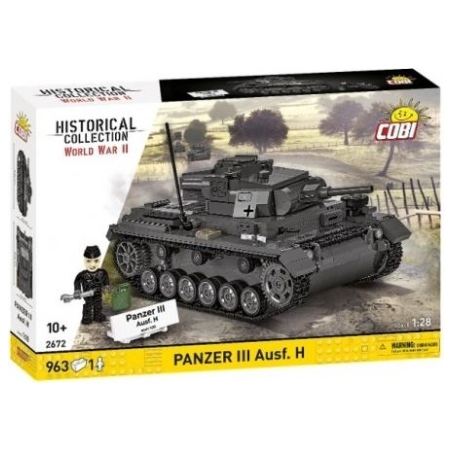 Cobi Klocki Blocks Panzer III Ausf.H 963 pcs.