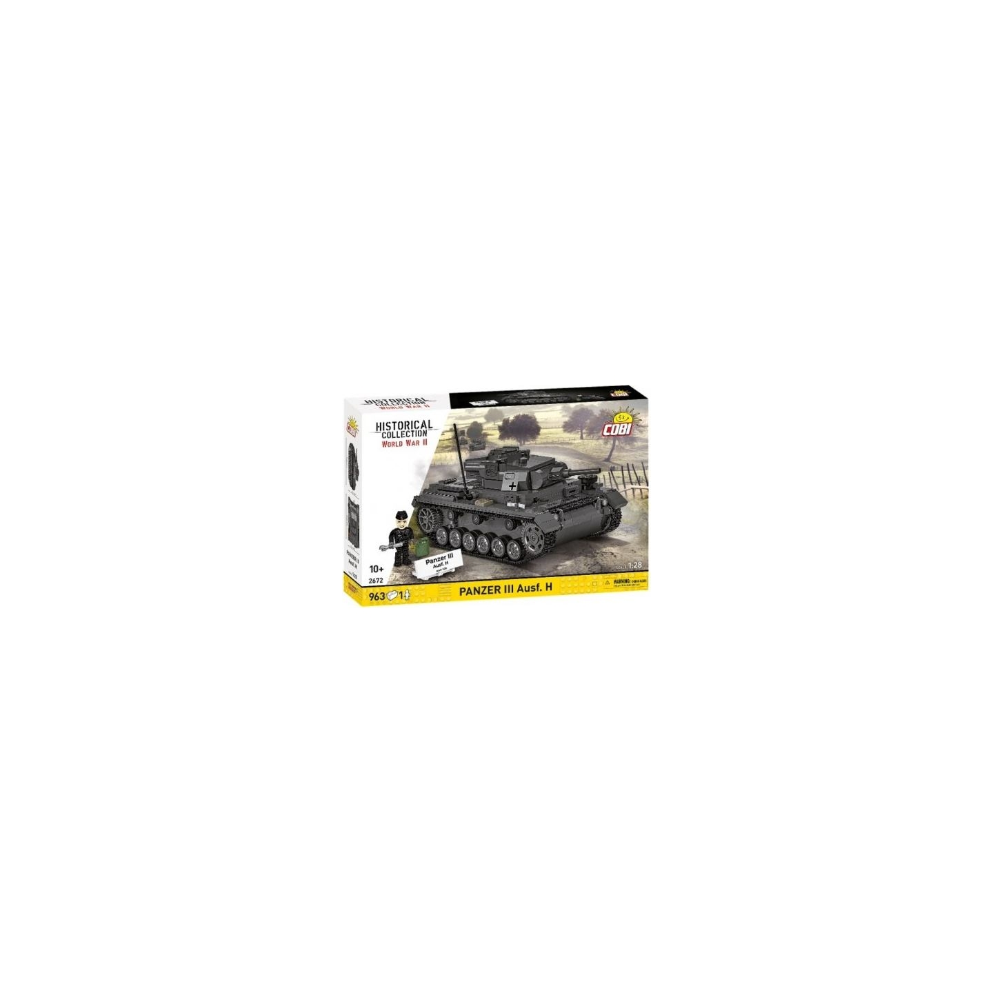 Cobi Klocki Blocks Panzer III Ausf.H 963 pcs.