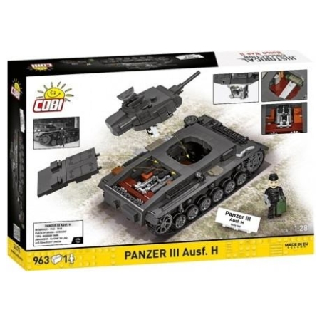 Cobi Klocki Blocks Panzer III Ausf.H 963 pcs.