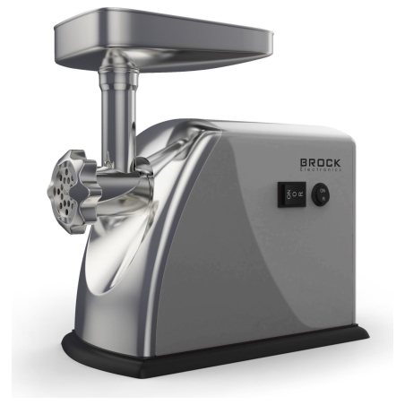 Brock MG 1601 SS Meat Grinder 1400W, Red/Steel