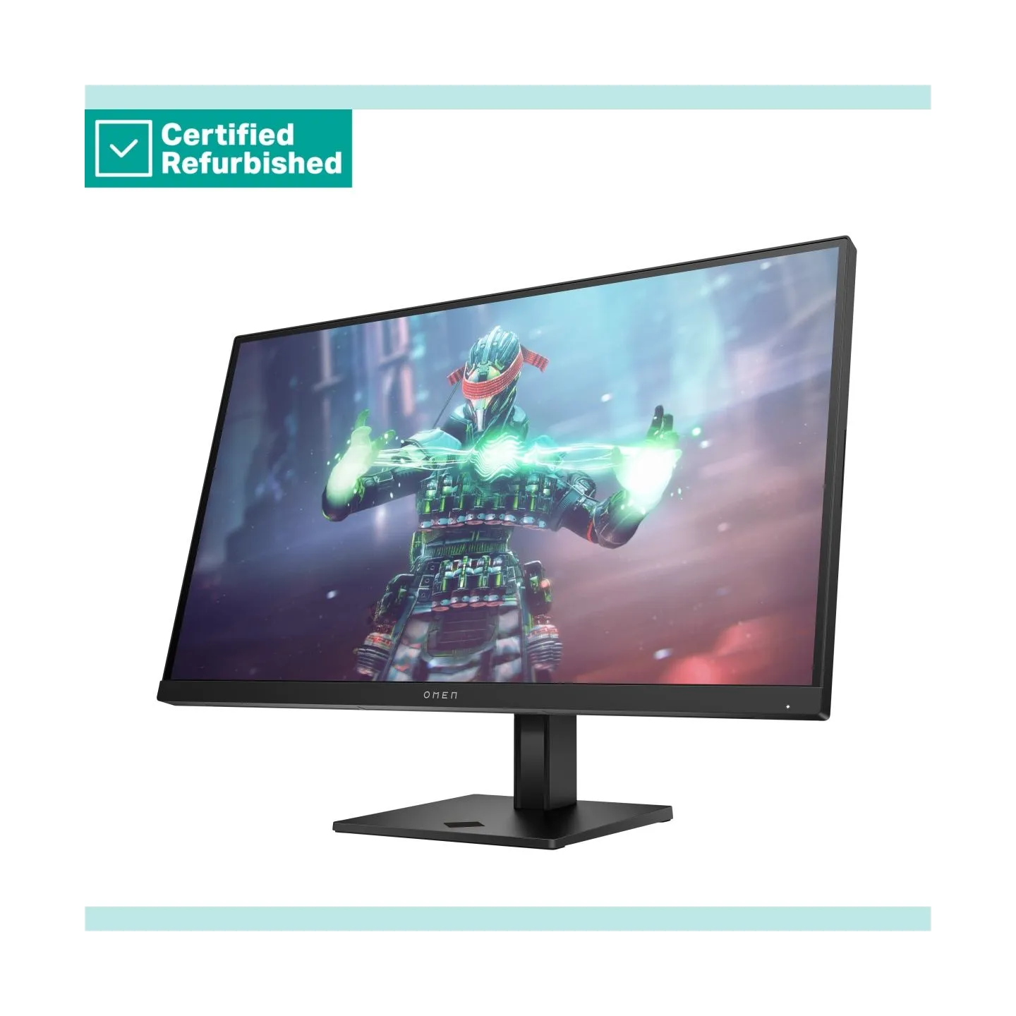 HP RENEW SILVER OMEN by HP 27k UHD Gaming Monitor - 27" 3840x2160 UHD 400-nit 144 Hz AG, IPS, USB-C/2x HDMI/DisplayPort, 2x USB-