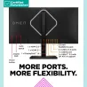 HP RENEW SILVER OMEN by HP 27k UHD Gaming Monitor - 27" 3840x2160 UHD 400-nit 144 Hz AG, IPS, USB-C/2x HDMI/DisplayPort, 2x USB-