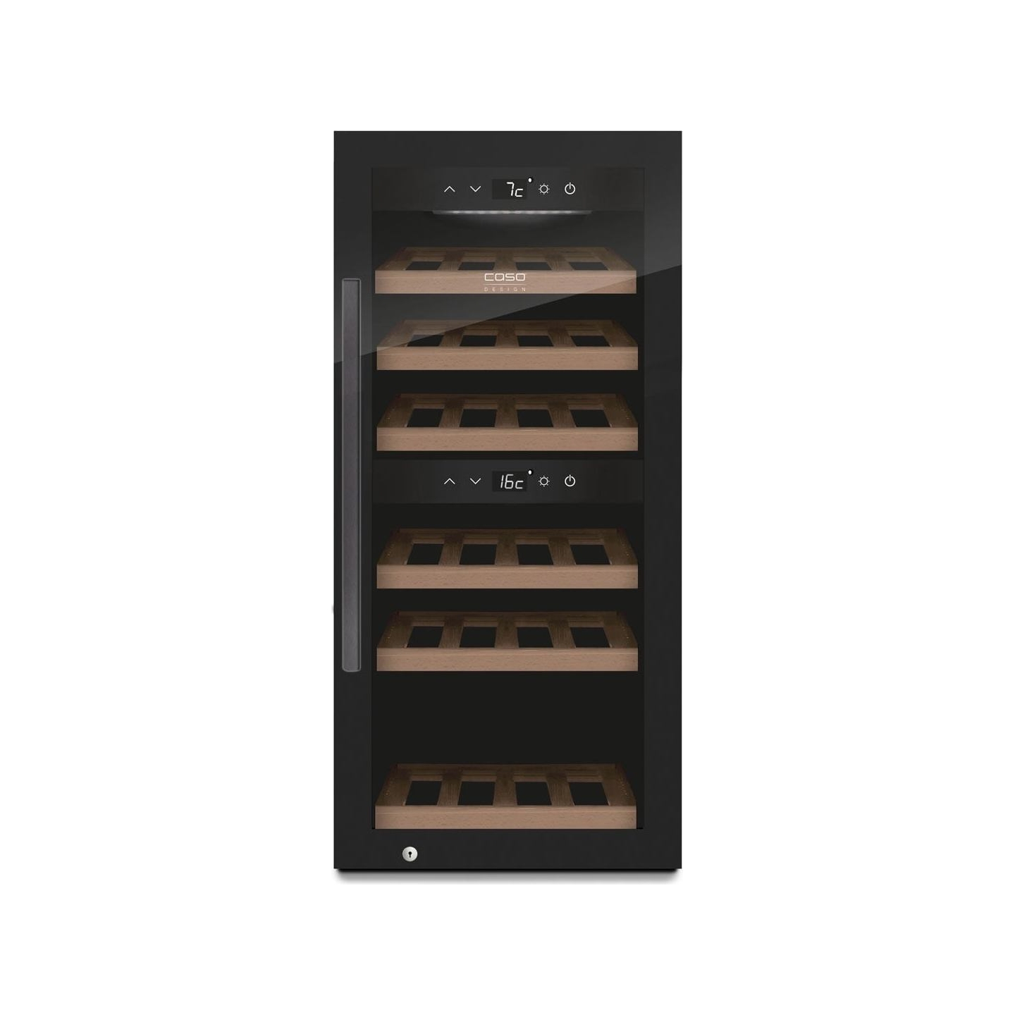 Caso | Smart Wine Cooler | WineExclusive 24 | Energy efficiency class G | Showcase | Bottles capacity 24 bottles | Cooling type 