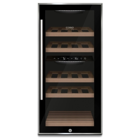 Caso | Wine cooler | WineComfort 24 | Energy efficiency class G | Showcase | Bottles capacity 24 bottles | Cooling type Compress
