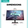 HP RENEW SILVER OMEN by HP 27k UHD Gaming Monitor - 27" 3840x2160 UHD 400-nit 144 Hz AG, IPS, USB-C/2x HDMI/DisplayPort, 2x USB-