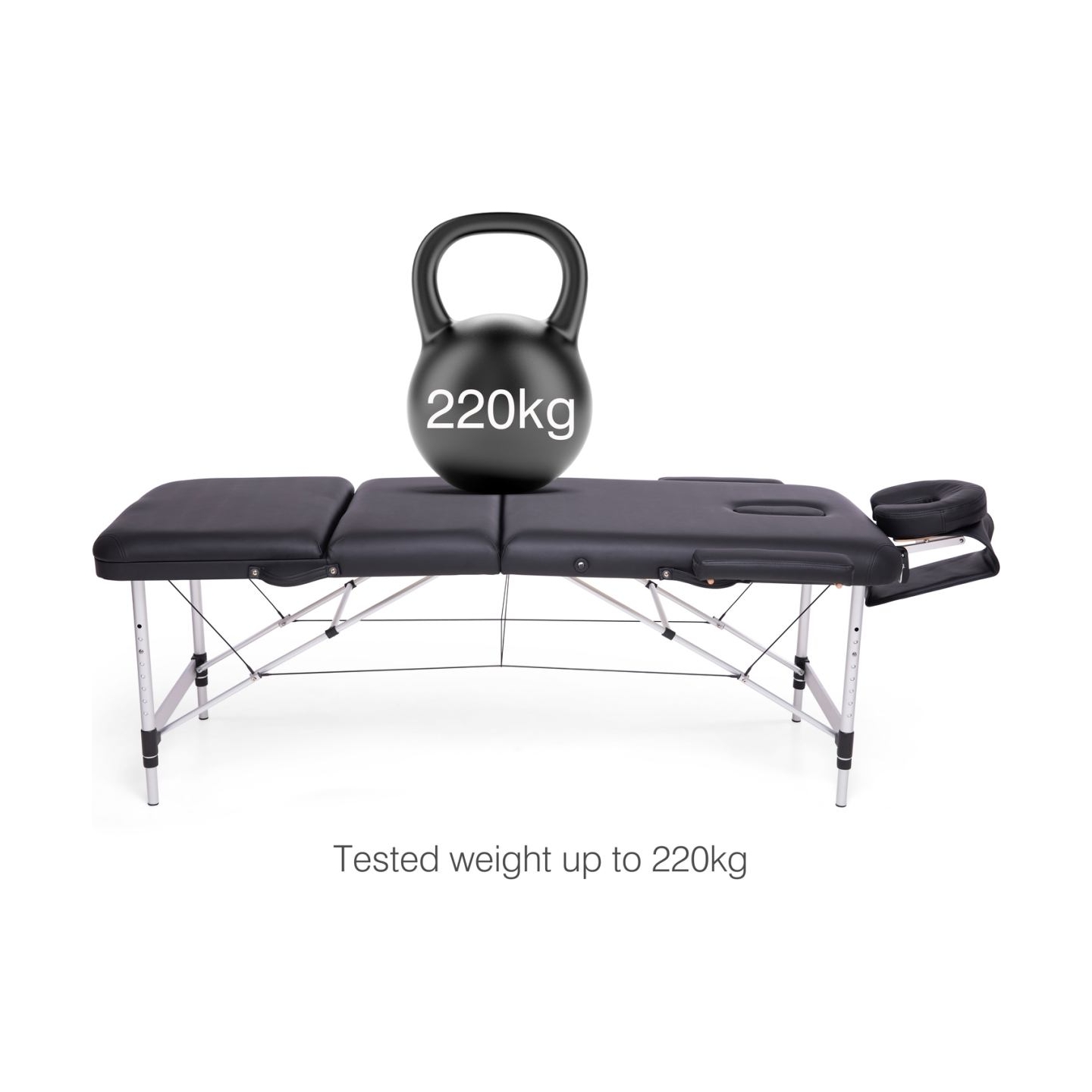 RIO MATM-EU/1.1 Professional Aluminium Massage Table & Treatment Couch