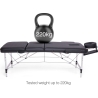 RIO MATM-EU/1.1 Professional Aluminium Massage Table & Treatment Couch
