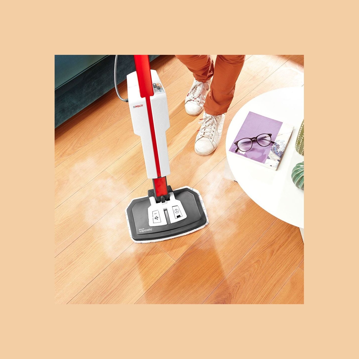 Polti | Steam mop with integrated portable cleaner | PTEU0306 Vaporetto SV650 Style 2-in-1 | Power 1500 W | Steam pressure Not A