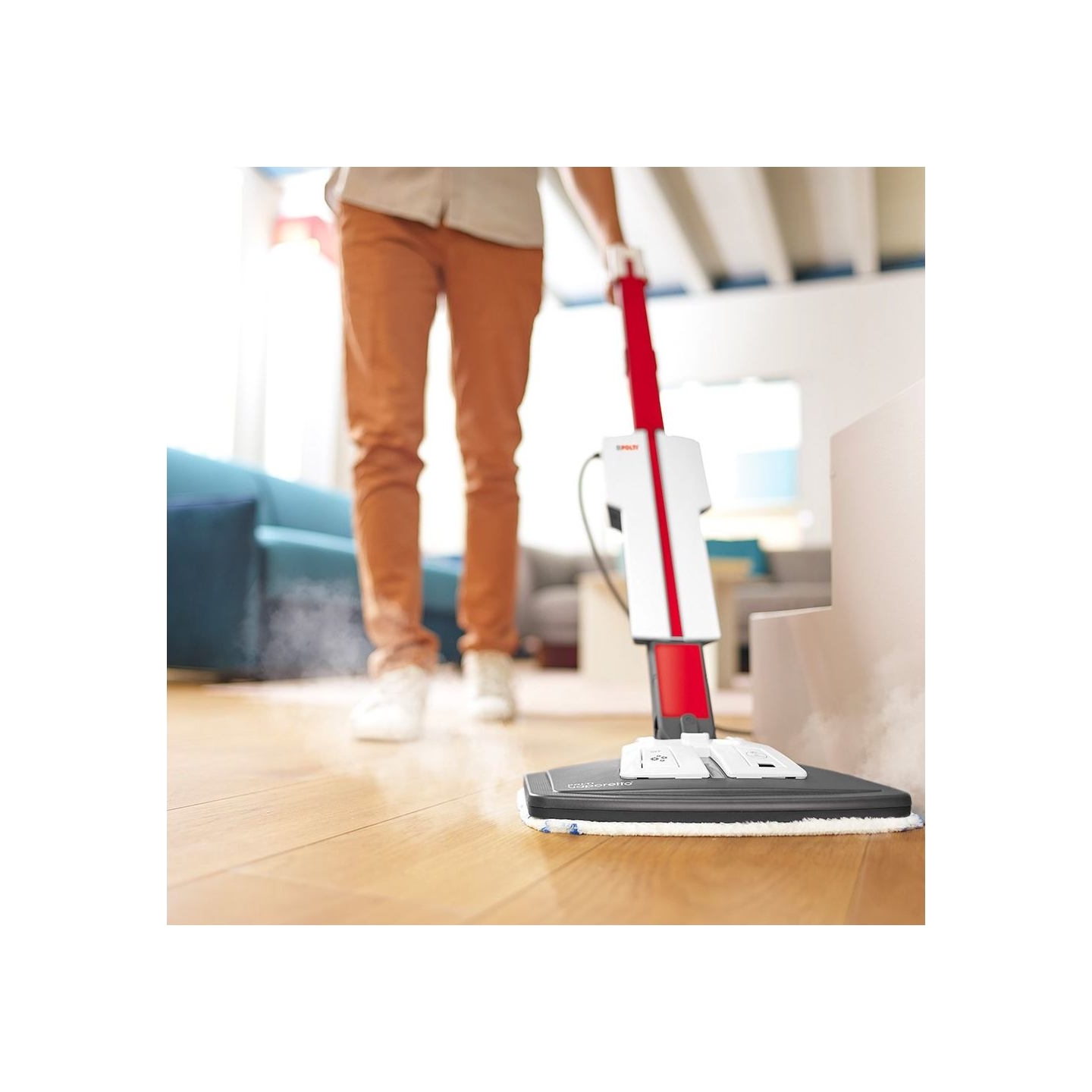 Polti | Steam mop with integrated portable cleaner | PTEU0306 Vaporetto SV650 Style 2-in-1 | Power 1500 W | Steam pressure Not A