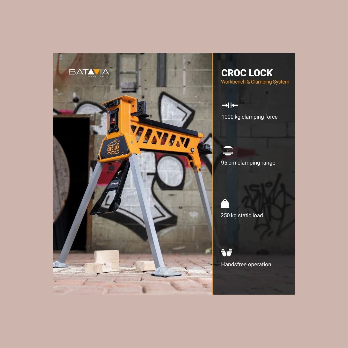 Batavia B.v. | Croc Lock Workbench and Clamping Station