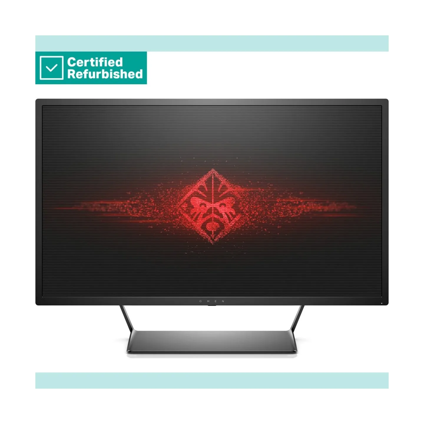 HP RENEW SILVER OMEN by HP 27qs QHD Gaming Monitor - 27" 2560x1440 QHD 400-nit 240Hz AG, IPS, 2x HDMI/DisplayPort, 2x USB-A, spe