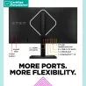 HP RENEW SILVER OMEN by HP 27qs QHD Gaming Monitor - 27" 2560x1440 QHD 400-nit 240Hz AG, IPS, 2x HDMI/DisplayPort, 2x USB-A, spe
