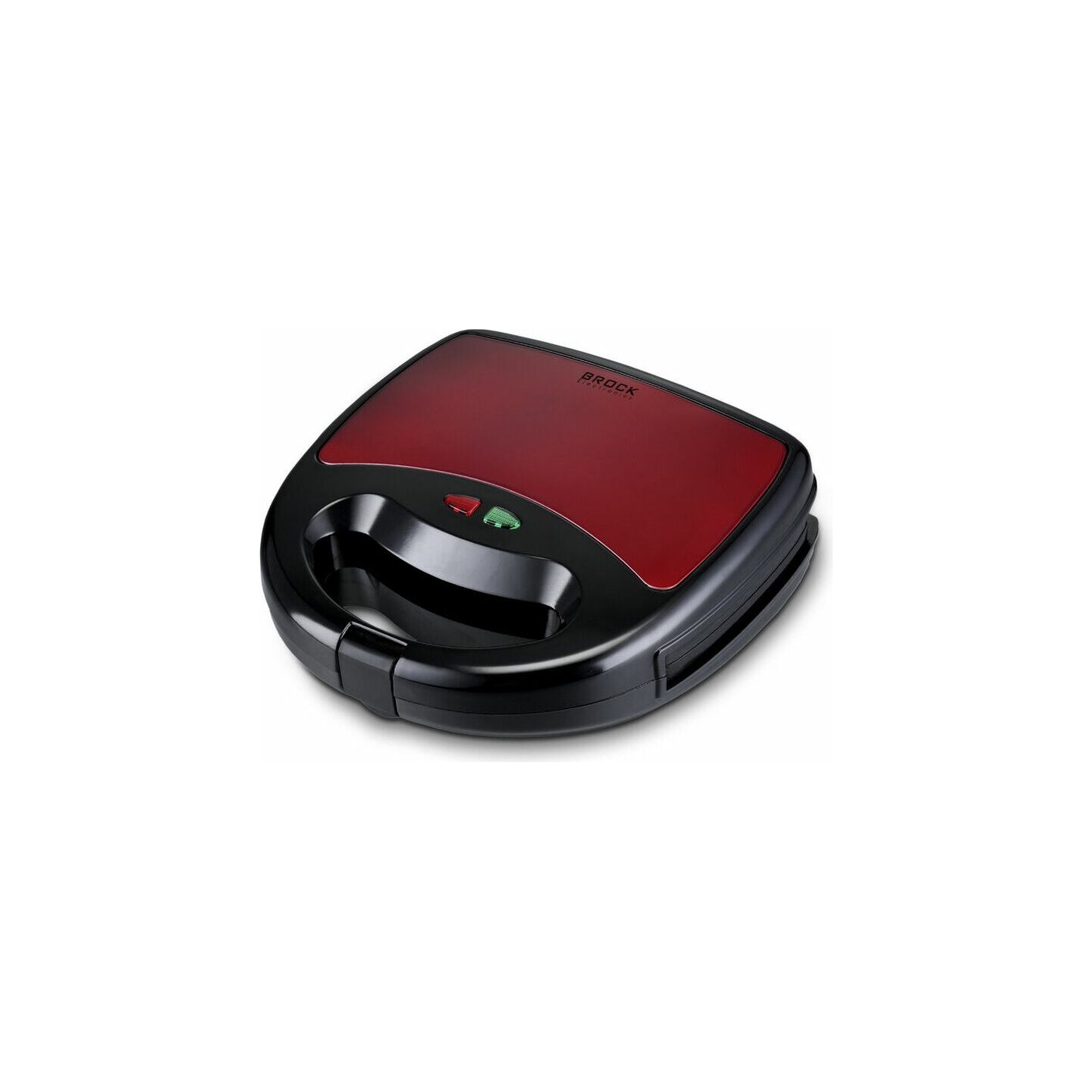 Brock SSM 6004 RD 4 in 1 Sandwich/Nutlet/WaffleMaker And Grill 750 W, Red