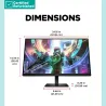 HP RENEW SILVER OMEN by HP 27qs QHD Gaming Monitor - 27" 2560x1440 QHD 400-nit 240Hz AG, IPS, 2x HDMI/DisplayPort, 2x USB-A, spe