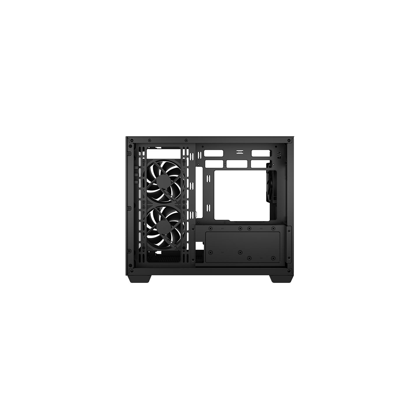 Deepcool Case | CG330 3F | Black | Micro ATX