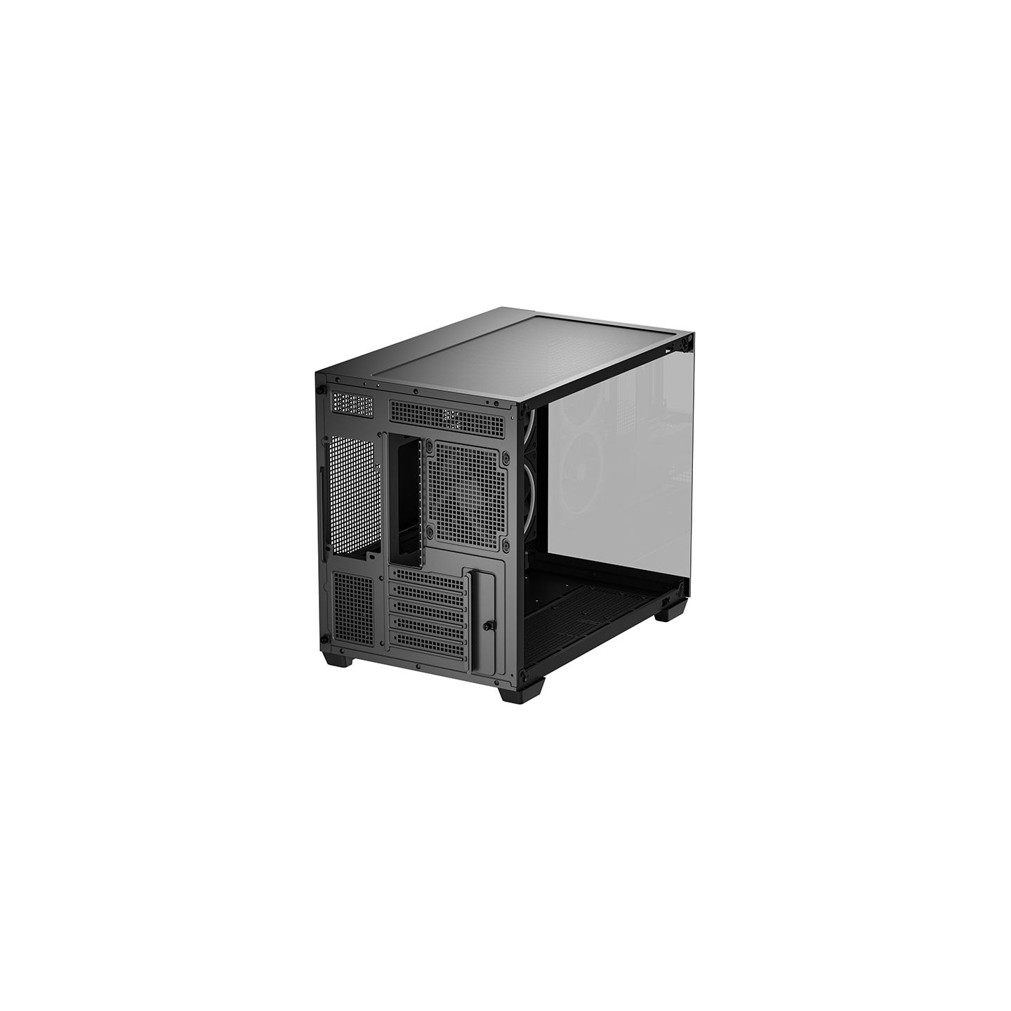 Deepcool Case | CG330 3F | Black | Micro ATX