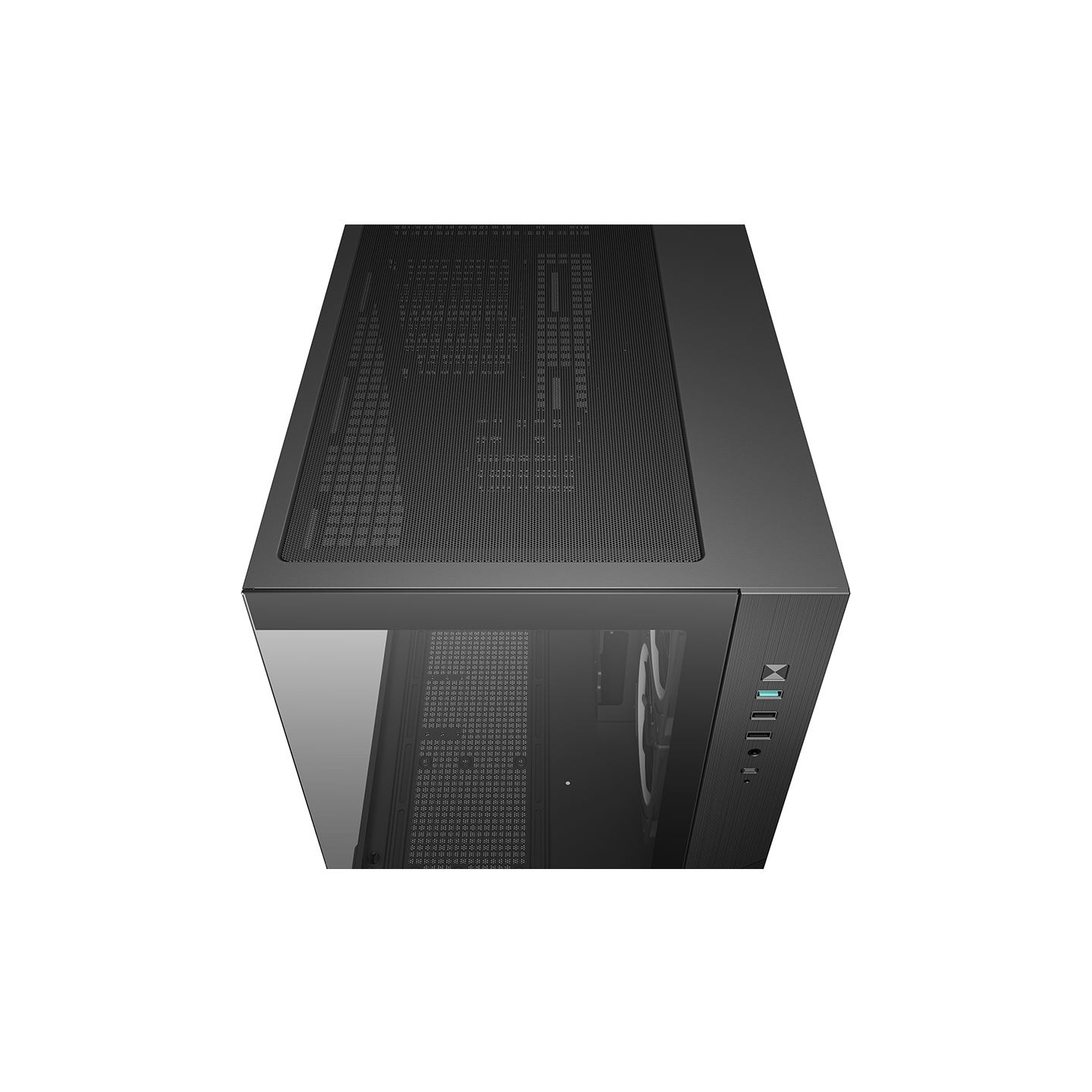Deepcool Case | CG330 3F | Black | Micro ATX