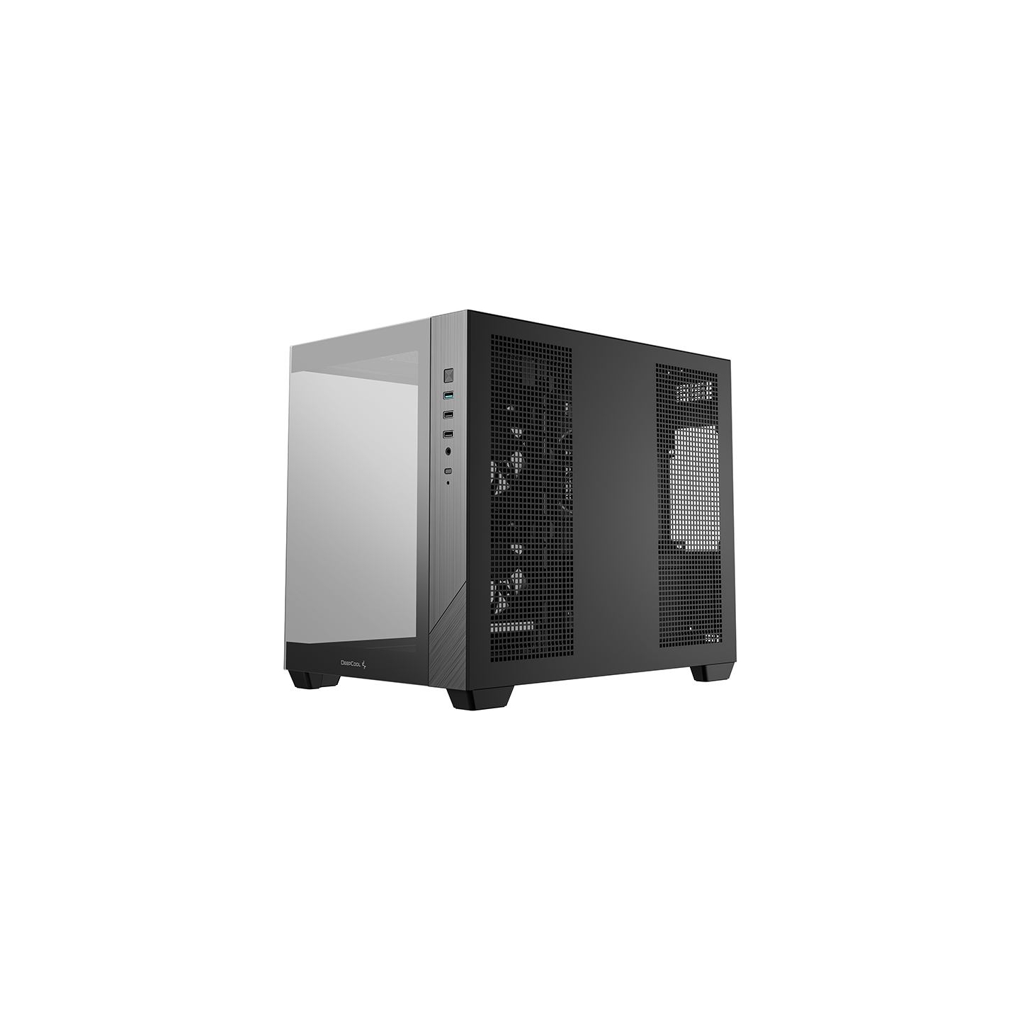 Deepcool Case | CG330 3F | Black | Micro ATX