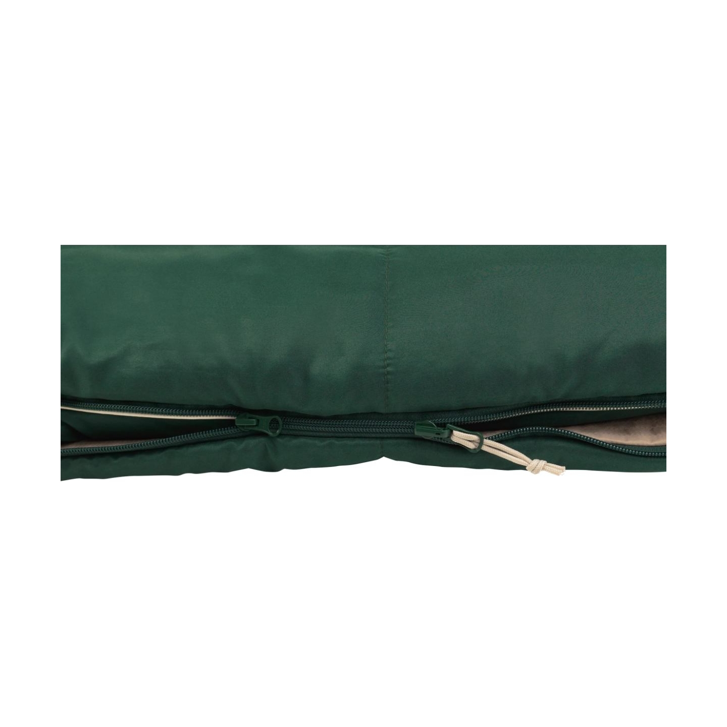 Outwell Contour Prime Green | Sleeping Bag | 220 x 85 cm | -13 to 16 °C | Right Zipper