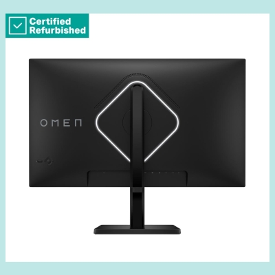 HP RENEW SILVER OMEN by HP 27qs QHD Gaming Monitor - 27" 2560x1440 QHD 400-nit 240Hz AG, IPS, 2x HDMI/DisplayPort, 2x USB-A, spe