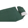 Outwell Camper Prime Green | Sleeping Bag | 235 x 90 cm | -15 to 5 °C | Right Zipper