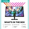 HP RENEW SILVER OMEN by HP 27qs QHD Gaming Monitor - 27" 2560x1440 QHD 400-nit 240Hz AG, IPS, 2x HDMI/DisplayPort, 2x USB-A, spe