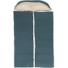 Outwell Camper Lux Double Blue | Sleeping Bag | 235 x 150 cm | -16 to 5 °C | Both Side Zipper