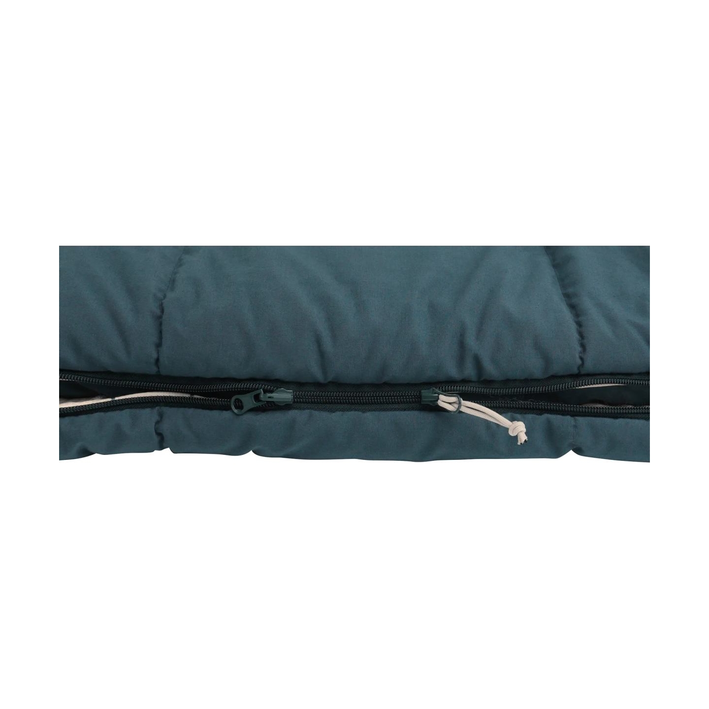 Outwell Camper Lux Double Blue | Sleeping Bag | 235 x 150 cm | -16 to 5 °C | Both Side Zipper