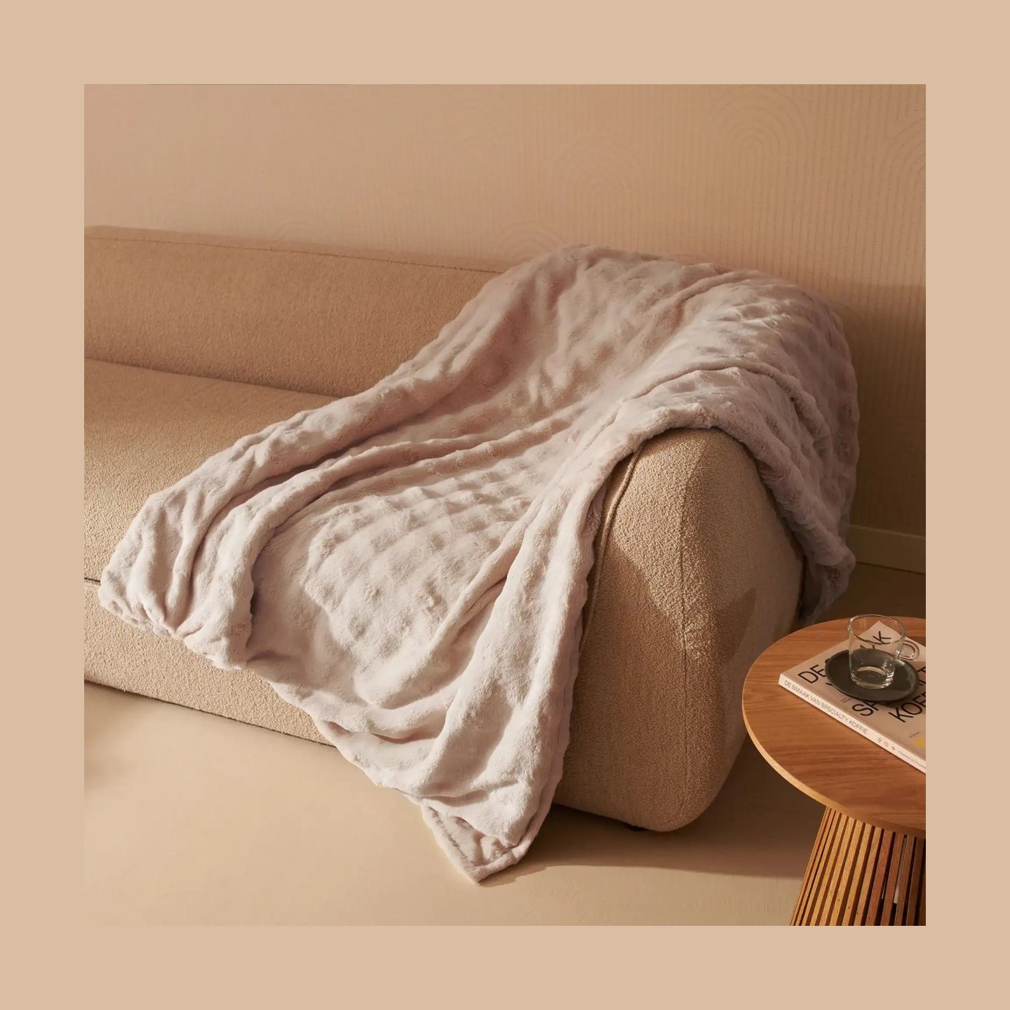Duux Yentl Heated Overblanket, 200 x 200 cm | DXOB12 | Number of heating levels 9 | Number of persons 1 | Washable | Remote cont