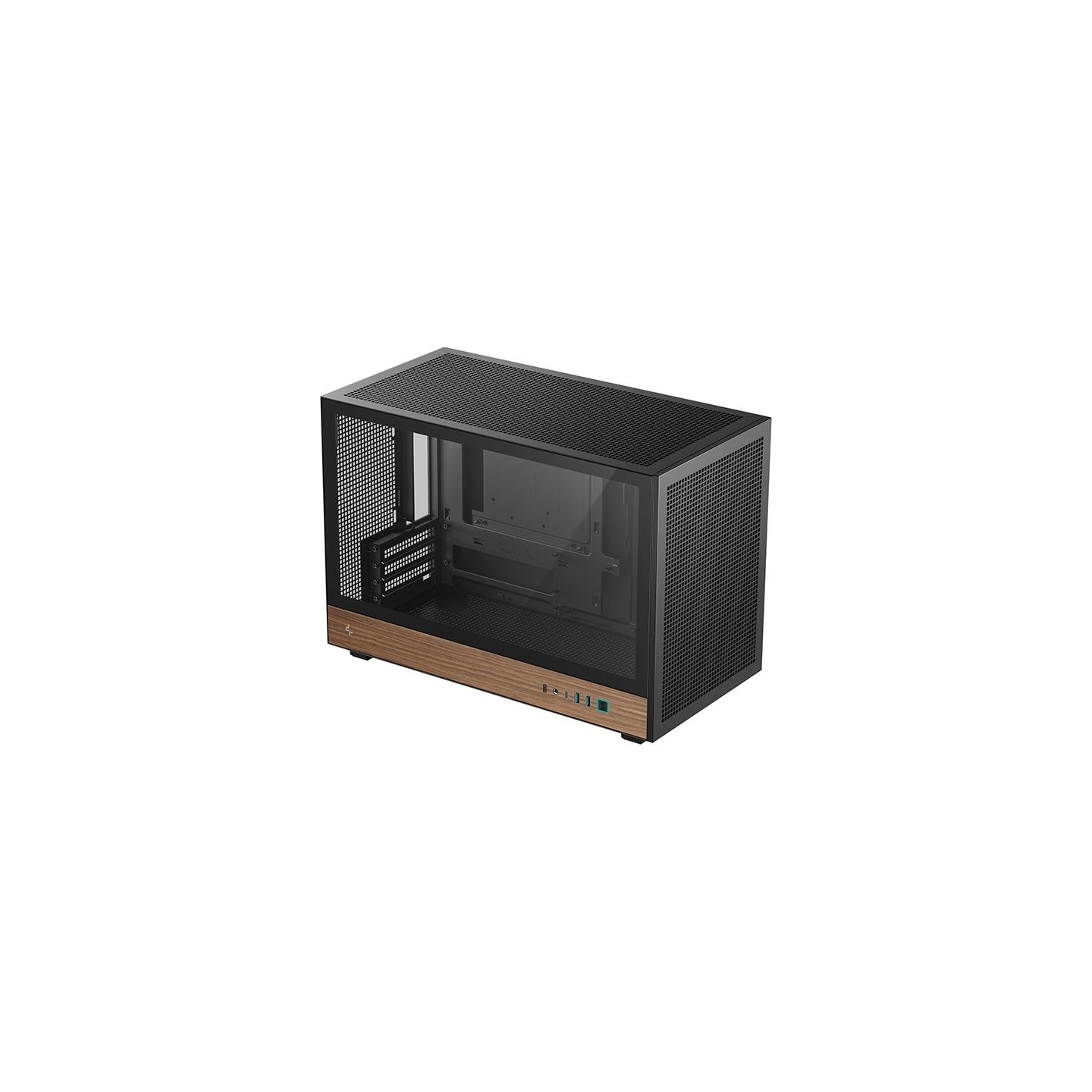 Deepcool Case | CH260 Wood | Black | Micro Tower