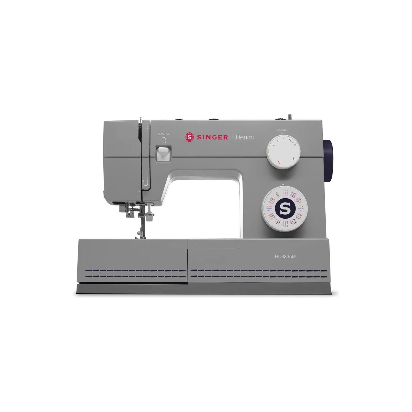 Singer Sewing Machine | HD6335M Denim | Number of stitches 32 | Grey