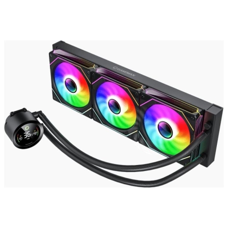 Gamemax CPU Liquid Cooler | ICEBURG 360 DIGITAL BK | Black