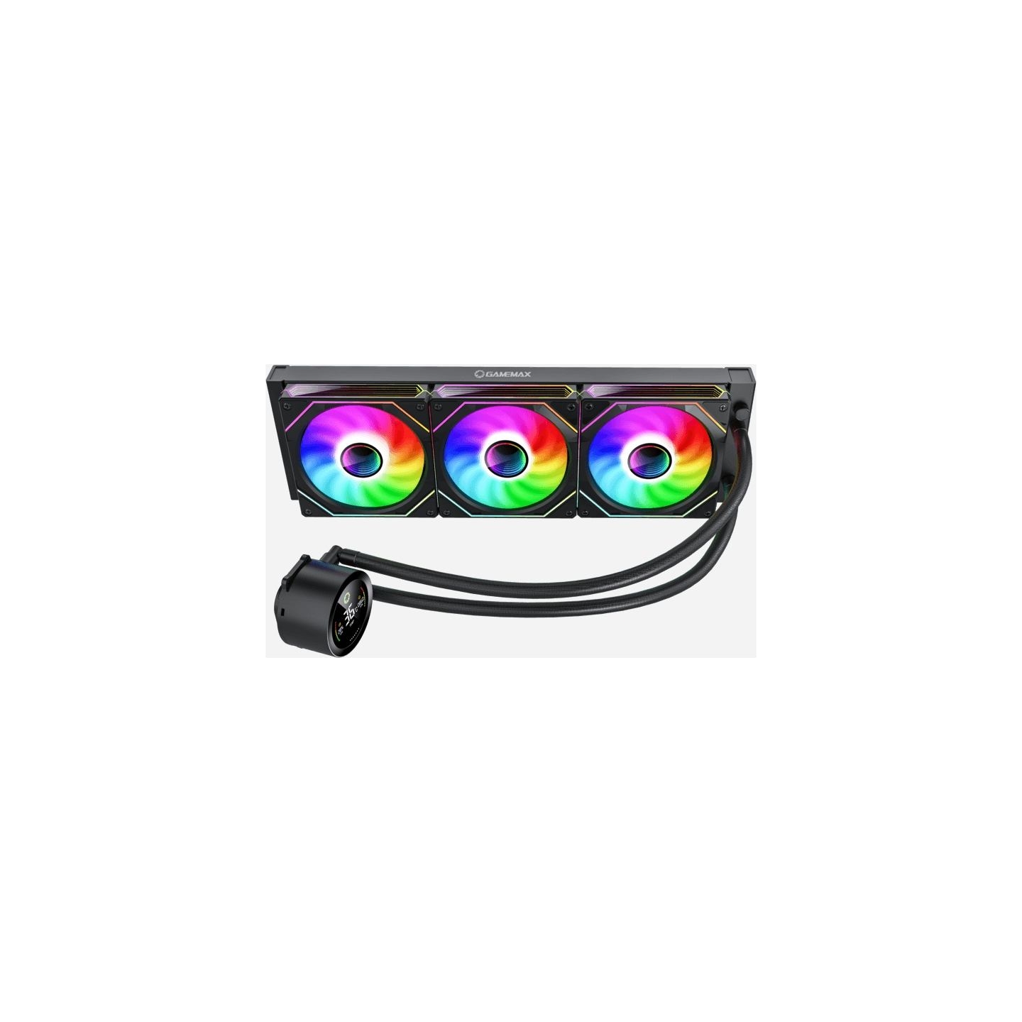 Gamemax CPU Liquid Cooler | ICEBURG 360 DIGITAL BK | Black