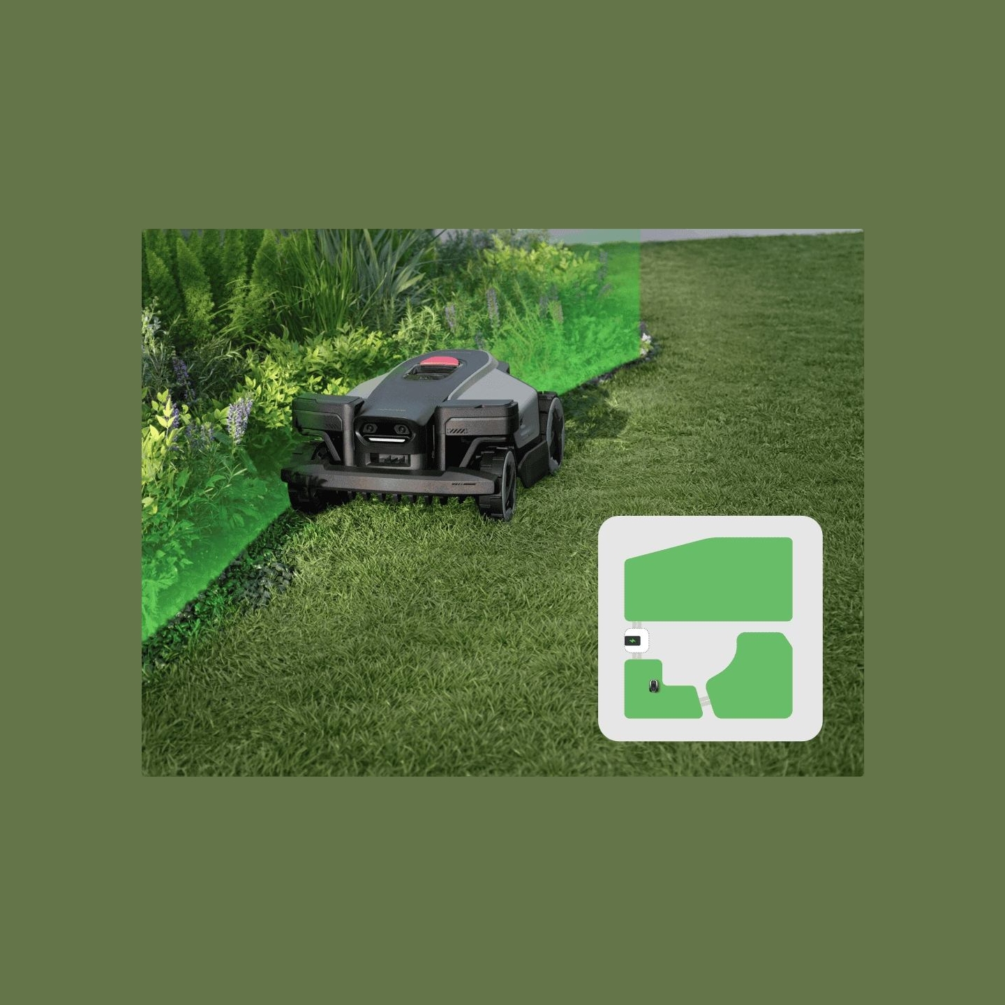 Roborock RockMow Z130 Mower, AWD, 3000m², RTK + VSLAM, (Edge Cutting module sold separately)