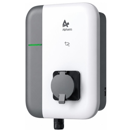 Alphaess | SMILE-G3-EVCT11 | Three Phase EV Charger | 11 kW | 7 m | White/Grey