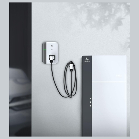 Alphaess | SMILE-G3-EVCT11 | Three Phase EV Charger | 11 kW | 7 m | White/Grey