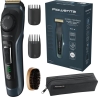 Rowenta Beard Trimmer | TN3804E0 Virtuo | Cordless | Number of length steps 39 | Black/Blue